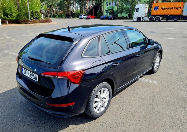 Skoda Scala cena 74500 przebieg: 17967, rok produkcji 2021 z Kowalewo Pomorskie małe 121